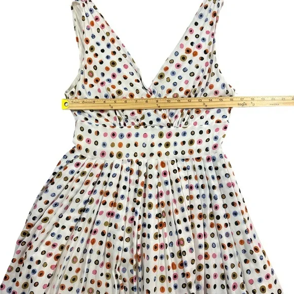 Anthropologie Aryeh Polka Dot Sleeveless Dress - Picture 5 of 9